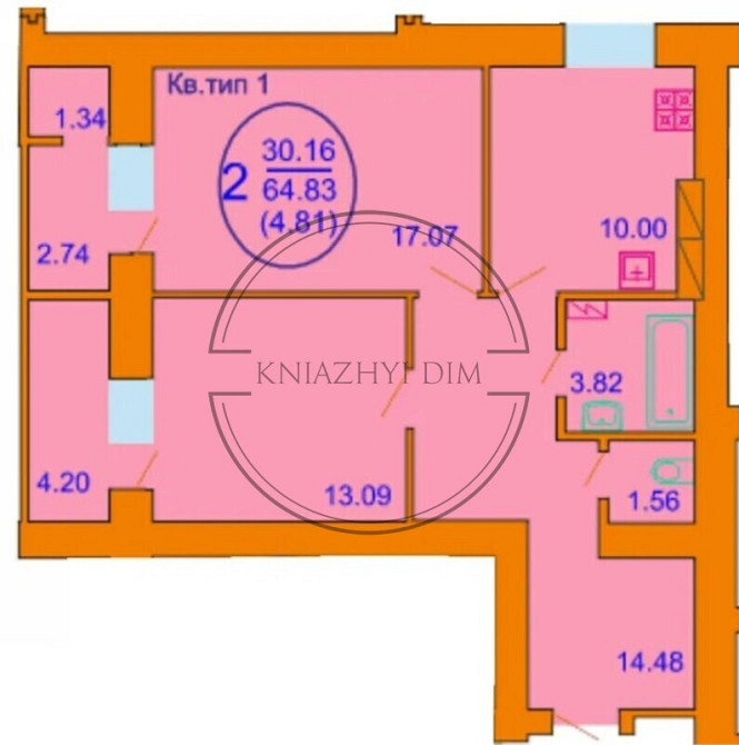 ЖК София Киевская. 2к.кв на Софиевской Борщаговке. Код Объекта: № 21127605 Киев - изображение 3