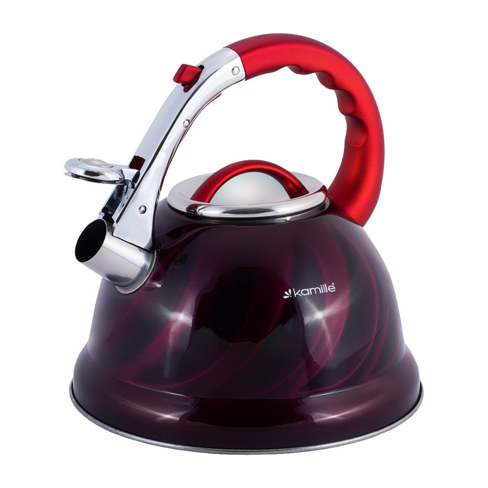 Чайник із свистком Kamille KM-0690N 3 л Киев - изображение 1