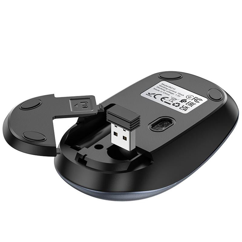 Мышь беспроводная Borofone BG13 Winner 2.4G Херсон - зображення 3