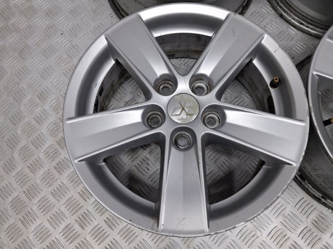 Диски титан комплект R16 Mitsubishi Lancer 10 1.5 БЕНЗИН 4A91 2007 (б/у) Київ - зображення 4