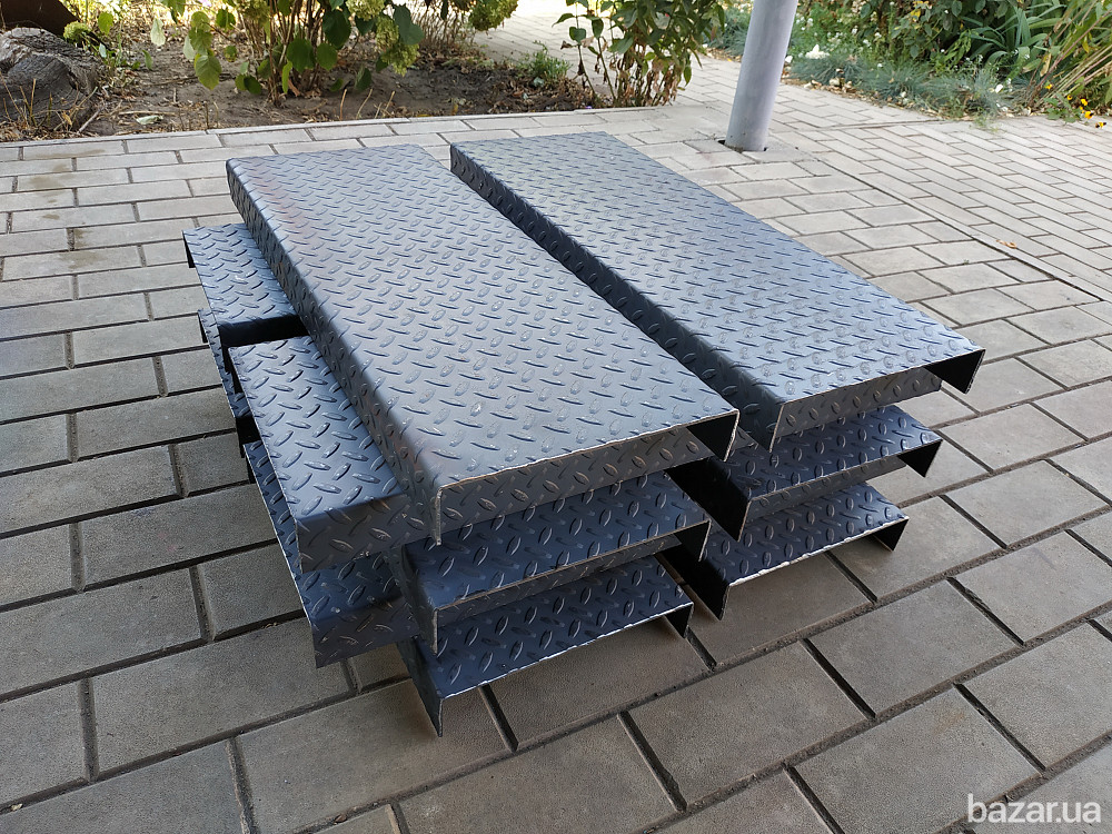 Ступень рифленая лестничная стальная Харків - зображення 5