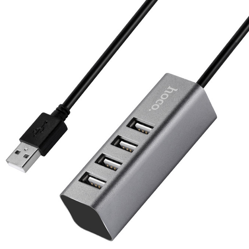 Переходник HUB Hoco HB1 USB to USB 2.0 (4 port) (1m) Херсон - изображение 3
