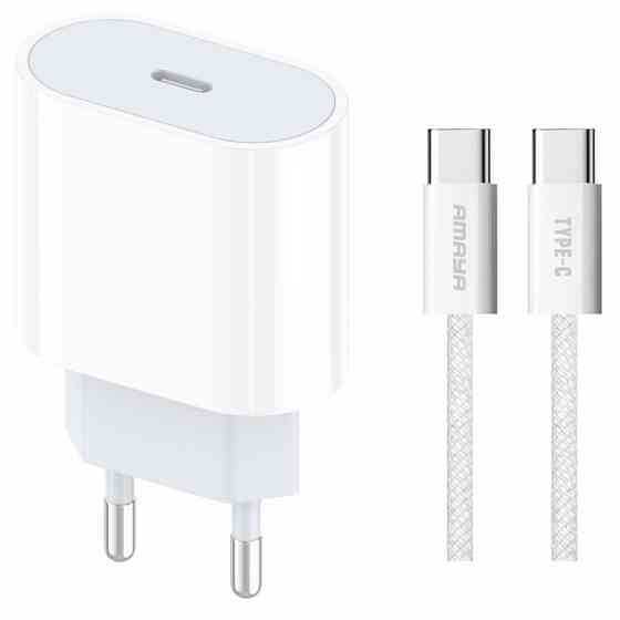 Уценка СЗУ Amaya E69S PD35W (1USB-C) + кабель Type-C to Type-C Херсон