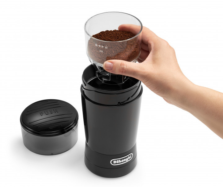 Кофемолка электрическая Delonghi KG-200-BK 170 Вт Киев - изображение 3