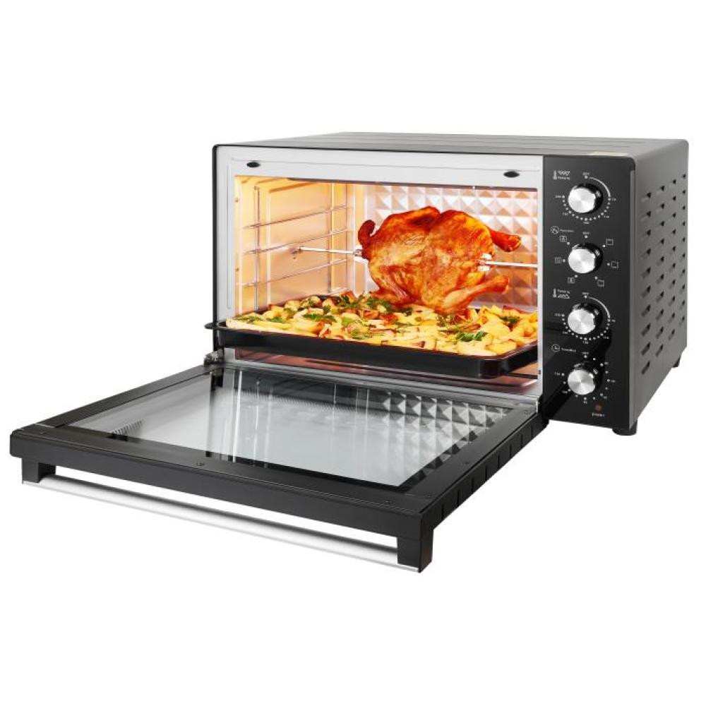 Печь электрическая Rotex ROT855-B2G 80 л черная Київ - зображення 3