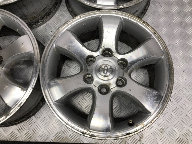 Диски титан комплект r17 Toyota Prado 120 3.0 DIESEL 1KDFTV 2003 (б/у) Киев - изображение 5