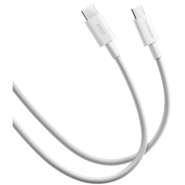 Кабель Xiaomi Braided Type-C to Type-C 6A 2m White (BHR087AGL) (Код товару:43480) Харків - зображення 3