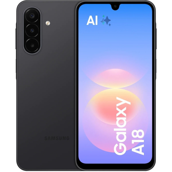 Смартфон Samsung Galaxy A18 4/128GB Black (SM-A185FZKDEUC) UA Харьков - изображение 1