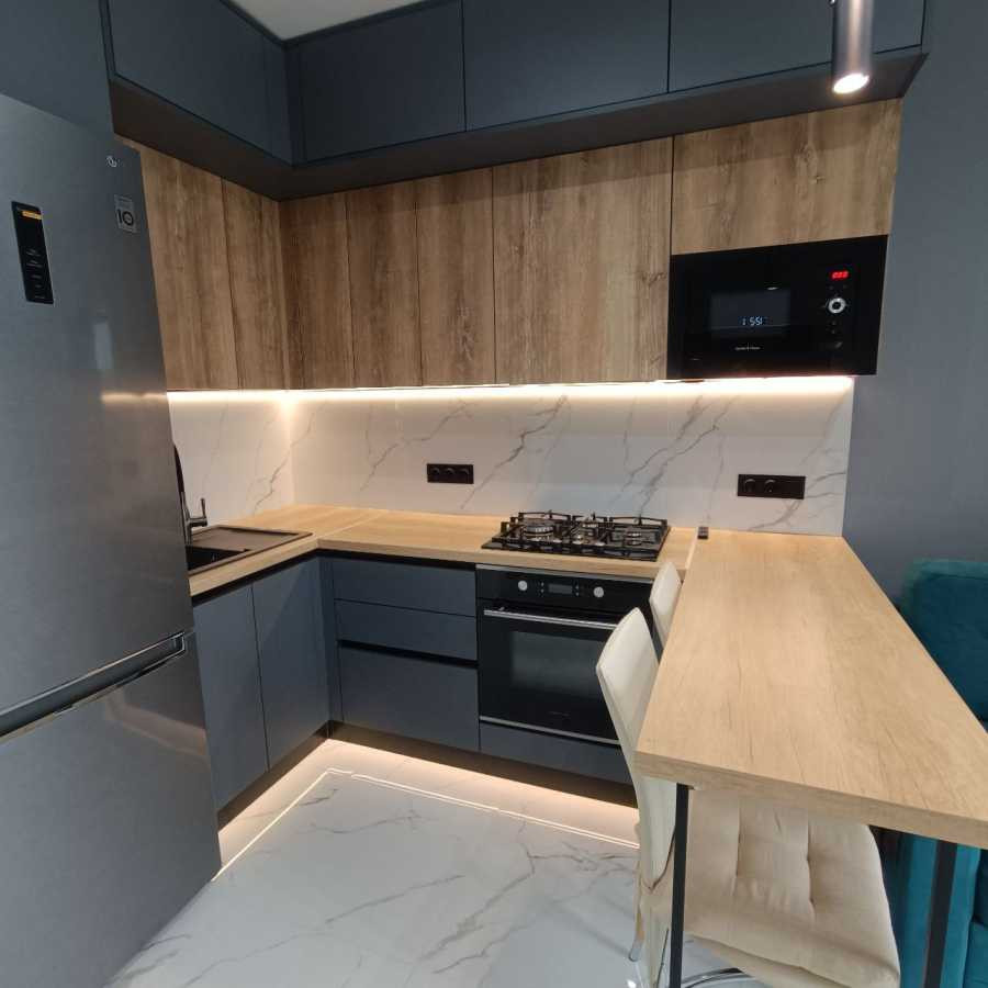 долгосрочная аренда 1-к квартира Киев, Святошинский, 22000 грн./мес. Киев - изображение 2