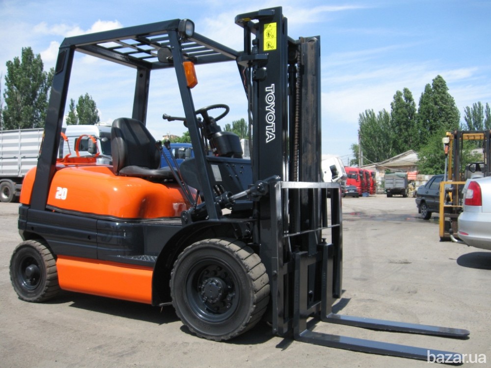 Вилочный погрузчик Toyota 6FGL20 с двигателем газ-бензин Одеса - зображення 4