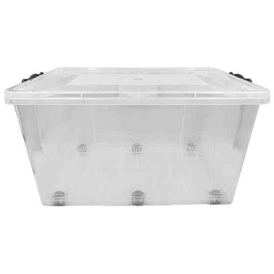 Контейнер на колесах Irak Plastik 50л прозрачный Київ