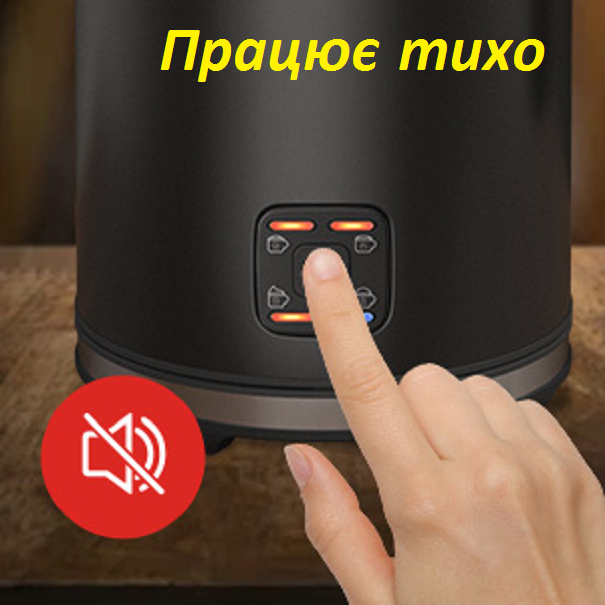 Спінювач молока PARIS RHÔNE, автоматичний капучінатор теплого та холодного молока 4-в-1 Капучинатор Косов - изображение 11