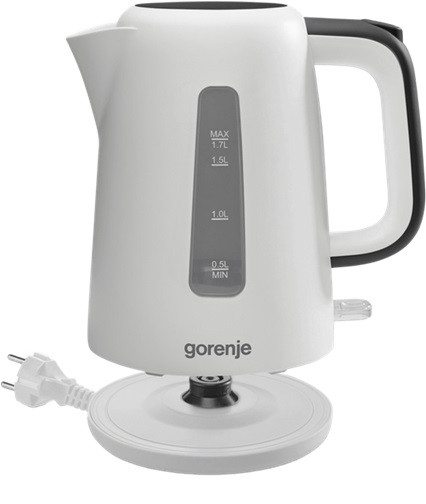Электрочайник Gorenje K17XG 1.7 л белый Київ - зображення 2
