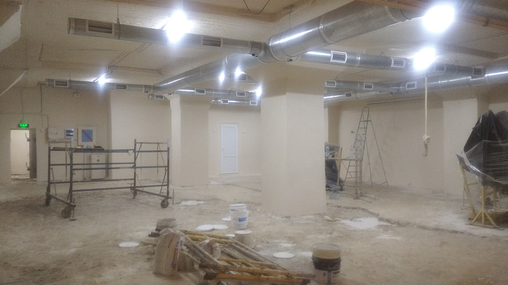 Фарбування Побілка крейдою вапном. Покраска побелка мелом известью Київ - зображення 2