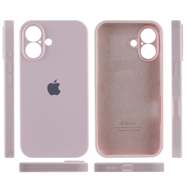 Чехол Silicone Case Full Camera Protective (AA) для Apple iPhone 16 (6.1") Херсон - зображення 4