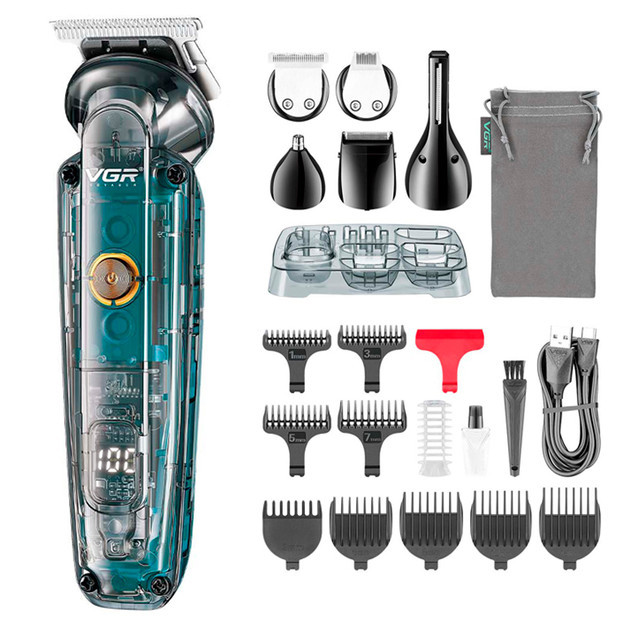 Машинка для стрижки в наборе VGR V-102 5 Вт Київ - зображення 1