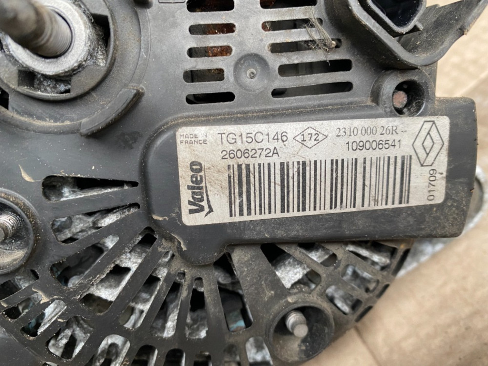 Генератор Renault Clio III 1.5 dci 2005-2012 (231000026R) Ковель - изображение 3