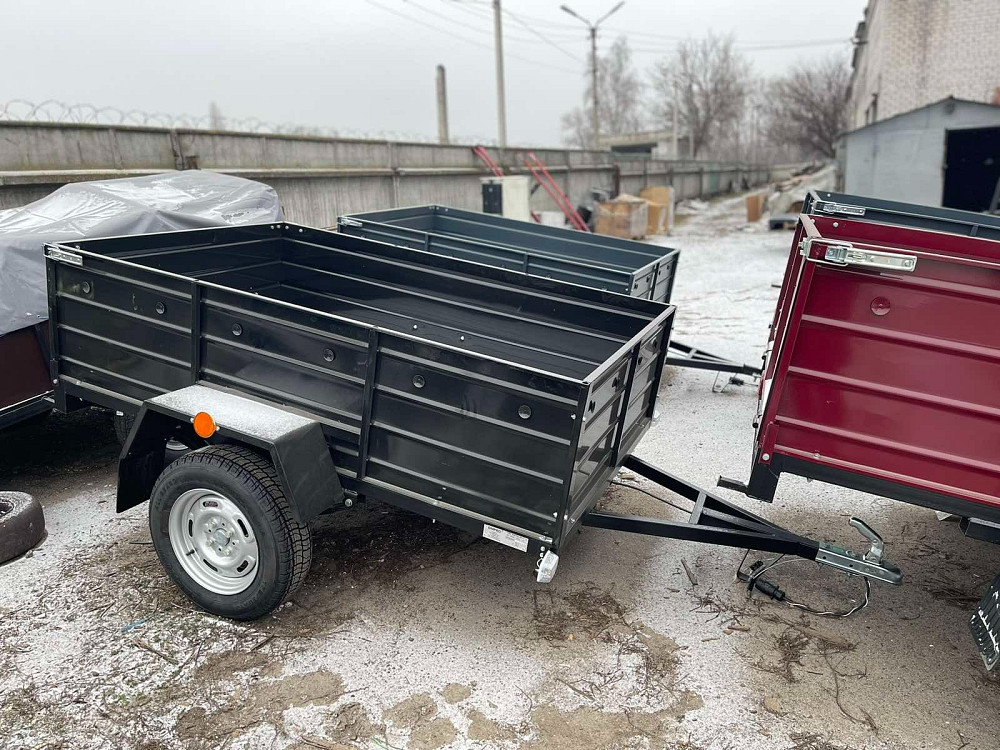 Автомобільний причіп 200х130х40. Завод причепів "Дніпро" Ахтырка - изображение 3