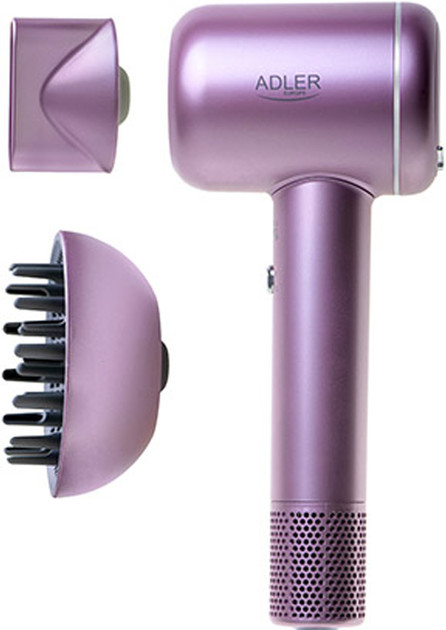 Фен Adler SuperSpeed ​​AD-2270p 1600 Вт сиреневый Київ - зображення 1