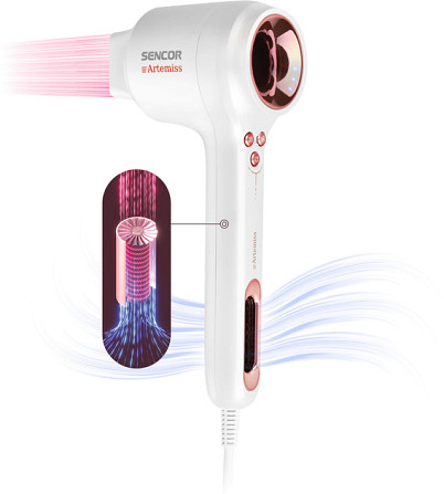 Фен Sencor SHD 9100RS 1500 Вт белый Київ - зображення 9