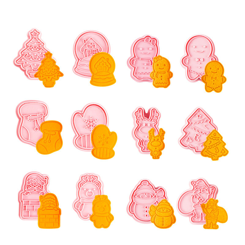 Набір форм для печива Новий Рік AC 9048 12 шт Київ - зображення 1