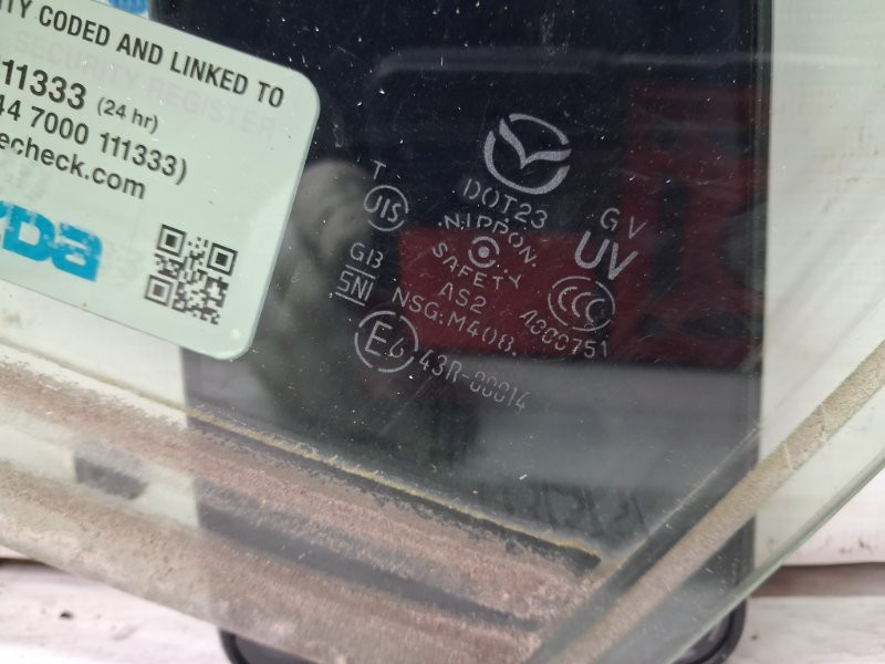Стекло двери переднее левое Mazda 6 2012- GHP9-59-510B (Арт. 69315) Київ - зображення 3