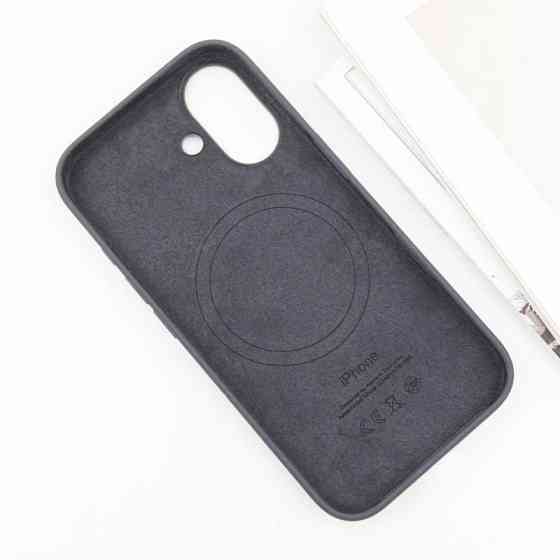 Чехол Silicone case (AAA) with Magsafe and Animation (button) для Apple iPhone 16 Plus (6.7") Херсон