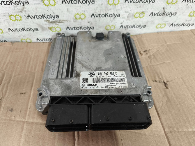 Блок управления двигателем VW T5 2.0 tdi 2010-2015 (03L907309K) Ковель - зображення 1