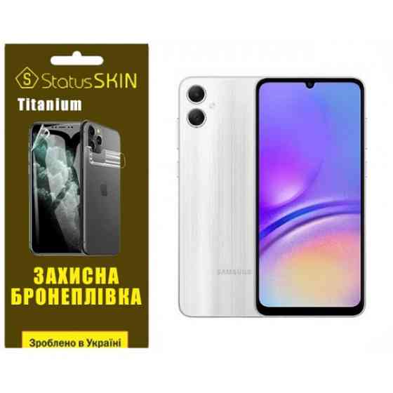 Поліуретанова плівка StatusSKIN Titanium на екран Samsung A05 A055 Глянцева Харків