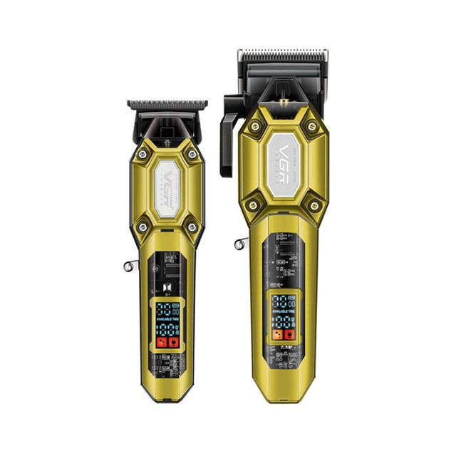 Комплект длят стрижки VGR V-600&900 GOLD золотистый Киев - изображение 2