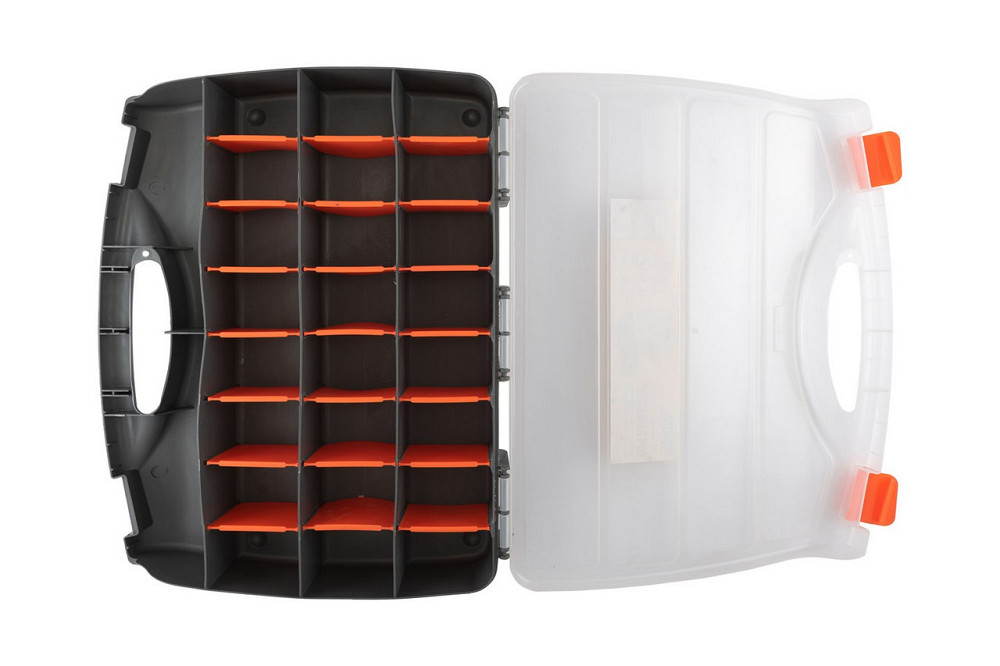 Органайзер MASTERTOOL с ручкой 19" 480х380х80 мм 24 секции 79-3128 Харьков - изображение 5