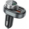 FM-трансмітер Proove FM Launcher Sound Link 30W (PD+QC3.0) Type-C+USB Black (FMSL30110001) (Код това Харків