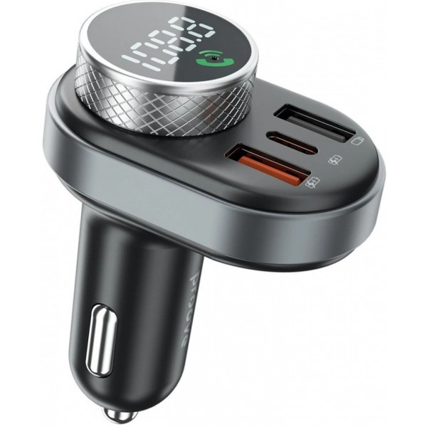 FM-трансмітер Proove FM Launcher Sound Link 30W (PD+QC3.0) Type-C+USB Black (FMSL30110001) (Код това Харьков - изображение 1