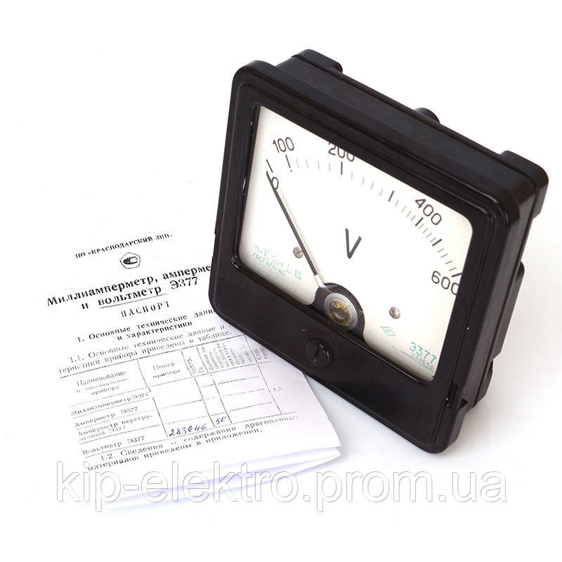 Вольтметр щитовой Э365-1 и Э365.1-1 (Э-365, Э365, Э 365, Э-365-1, Э365.1, Е365-1, Е365, Е-365, Е365. Київ - зображення 4