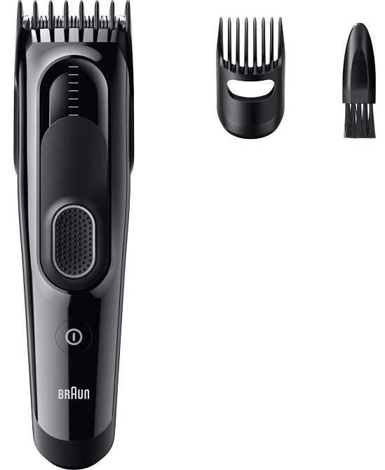 Машинка для стрижки волос Braun Hair Clipper Series 5 HC 5510 6 Вт черная Київ - зображення 1