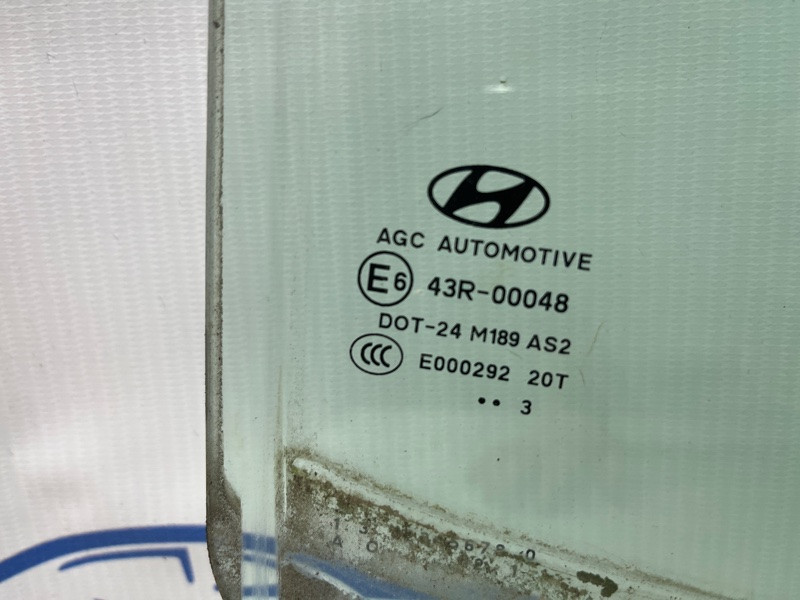 Стекло двери заднее правое Hyundai IX35 2009-2015 834212Y000A (Арт. 77388) Київ - зображення 3