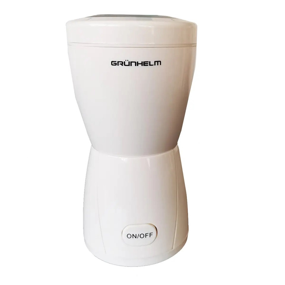Кофемолка Grunhelm GС-3080W 300 Вт белая Київ - зображення 1