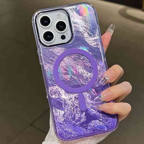 Чехол TPU Shiny Mountain (MagFit) для Apple iPhone 17 Pro (6.3") Херсон