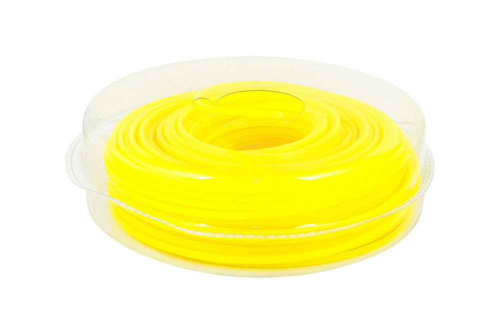 Леска для триммера MASTERTOOL КВАДРАТ 2,70 мм 64 м блистер 19-1413 Харків - зображення 1