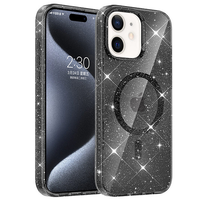 Чехол TPU Eclipse Sparkle (MagFit) для Apple iPhone 11 (6.1") Херсон - зображення 1