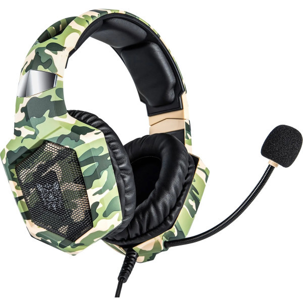 Навушники Onikuma K8 Camouflage Green (Код товару:39242) Харків - зображення 3