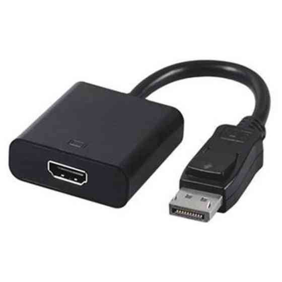 Перехідник Cablexpert DisplayPort-HDMI, 0.1м, Чорний (A-DPM-HDMIF-002) Харьков