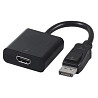 Перехідник Cablexpert DisplayPort-HDMI, 0.1м, Чорний (A-DPM-HDMIF-002) Харьков