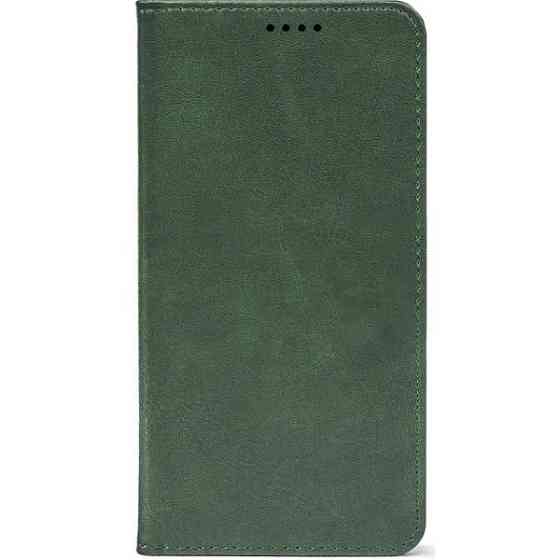Чохол-книжка Crazy Horse Clasic для Xiaomi Redmi Note 15 Pro 4G Dark Green (Strong) Харків