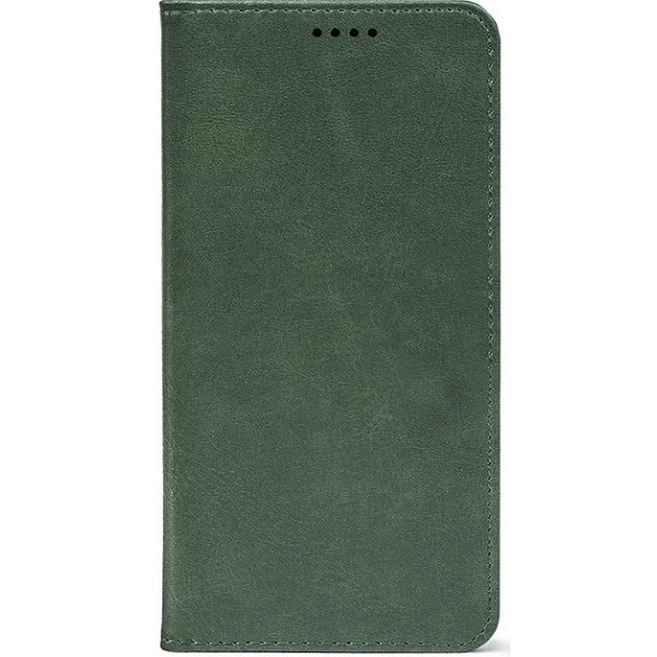 Чохол-книжка Crazy Horse Clasic для Xiaomi Redmi Note 15 Pro 4G Dark Green (Strong) Харків - зображення 1
