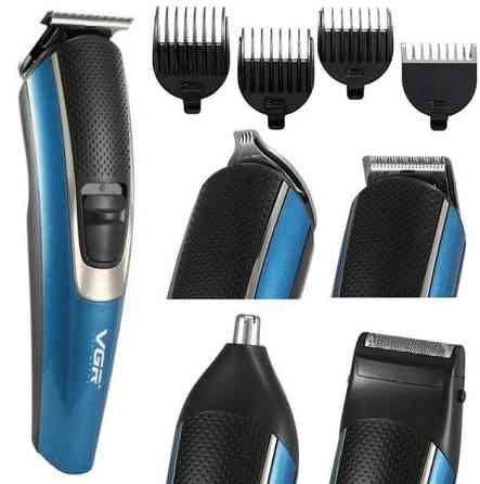 Машинка для стрижки в наборе VGR V-172 10 Вт синяя Київ