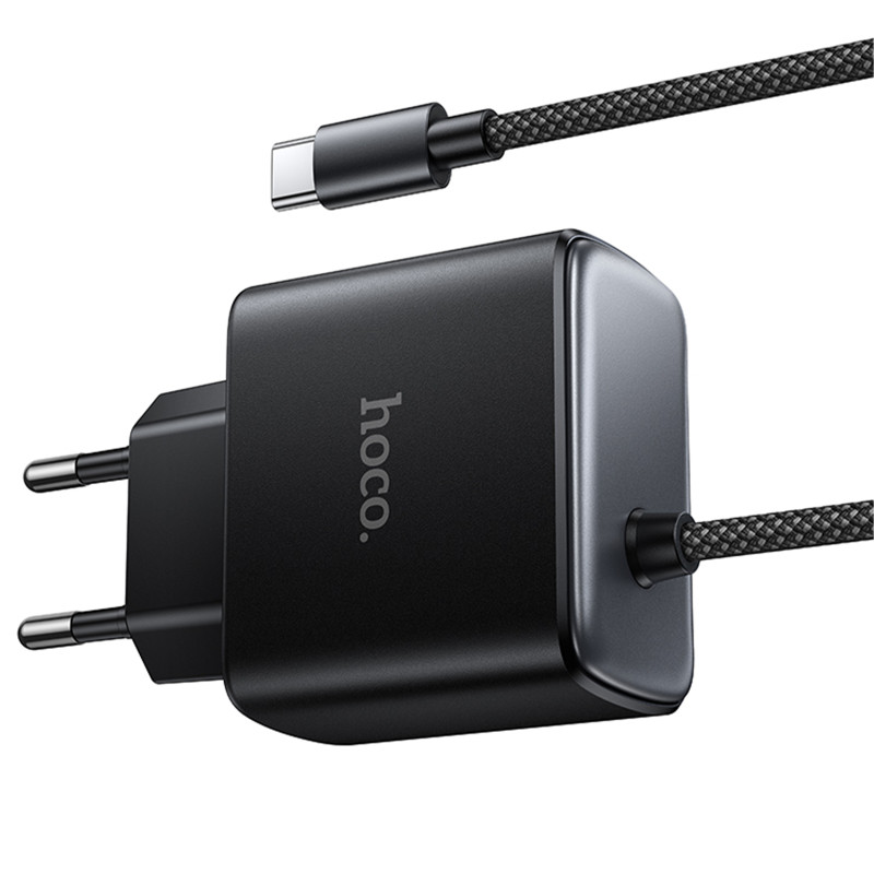 СЗУ Hoco C163A New PD25W (1USB-C) + встроенный кабель Type-C Херсон - изображение 4
