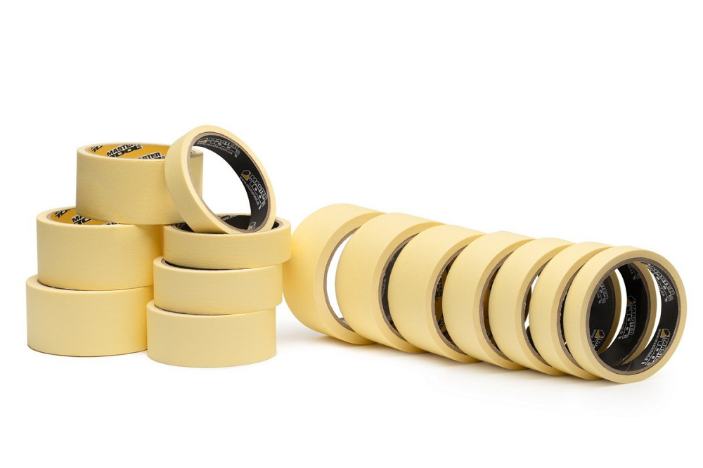 Лента малярная универсальная MASTERTOOL GripBond Easy 48 мм×20 м желтая 79-9907 Харків - зображення 4