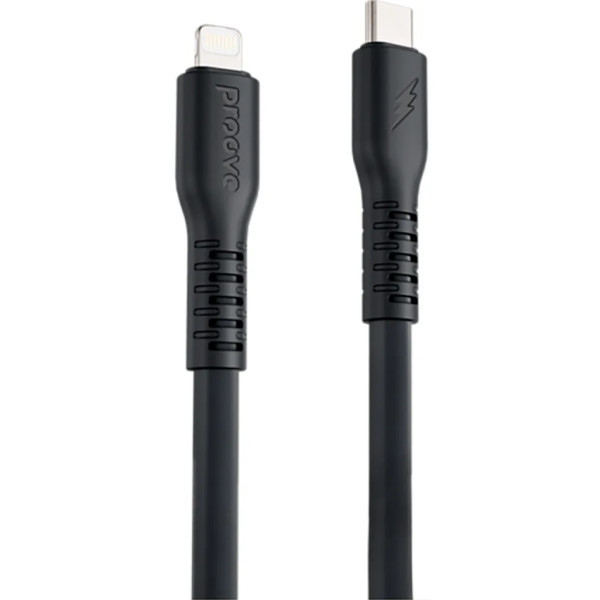 Кабель Proove Eternal Type-C to Lightning 27W 2m Black (CCET27002121) Харків - зображення 1