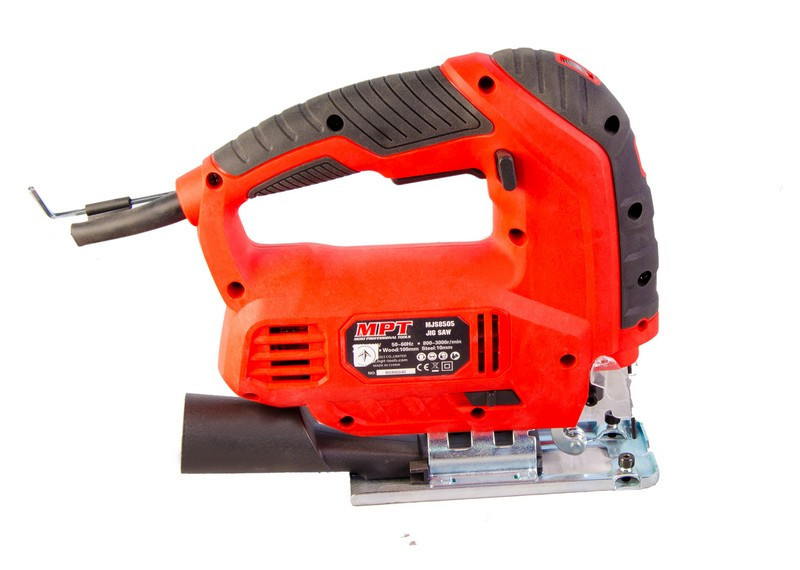 Лобзик электрический MPT 850 Вт 100/10 мм 800-3000 об/мин аксесуары 4 шт MJS8505 Харків - зображення 3